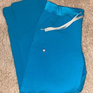 FIGS Teal Kade Scrub Pants